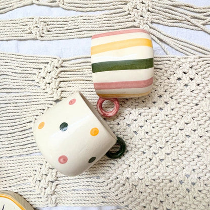 Dot N Line Mug Set of 2