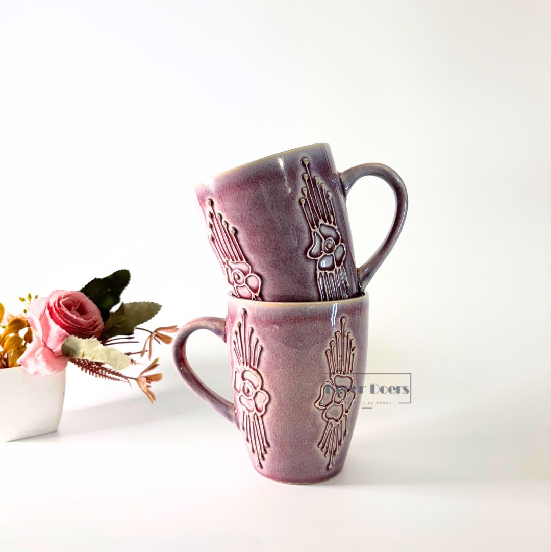 Earthy mist Mug Set of 2