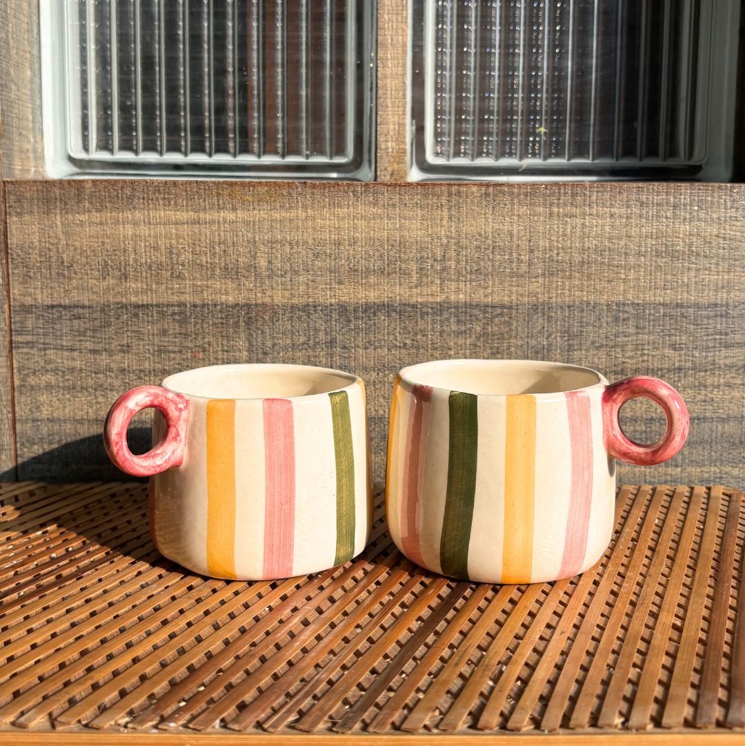 Dot N Line Mug Set of 2