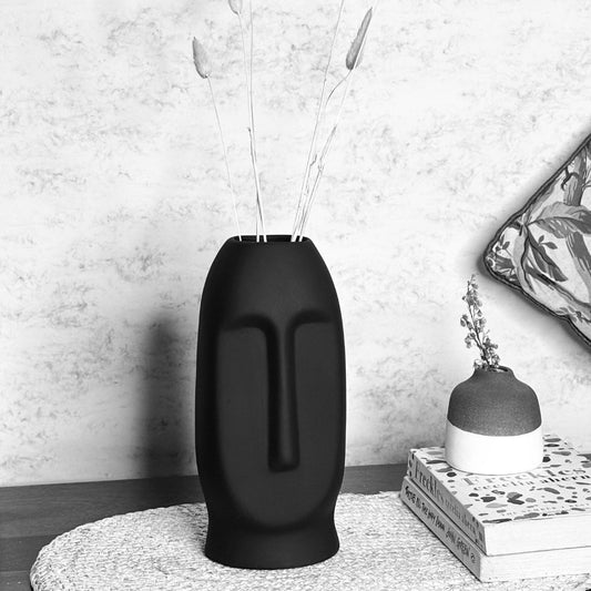 Starstruck Black Face Vase - Big Size