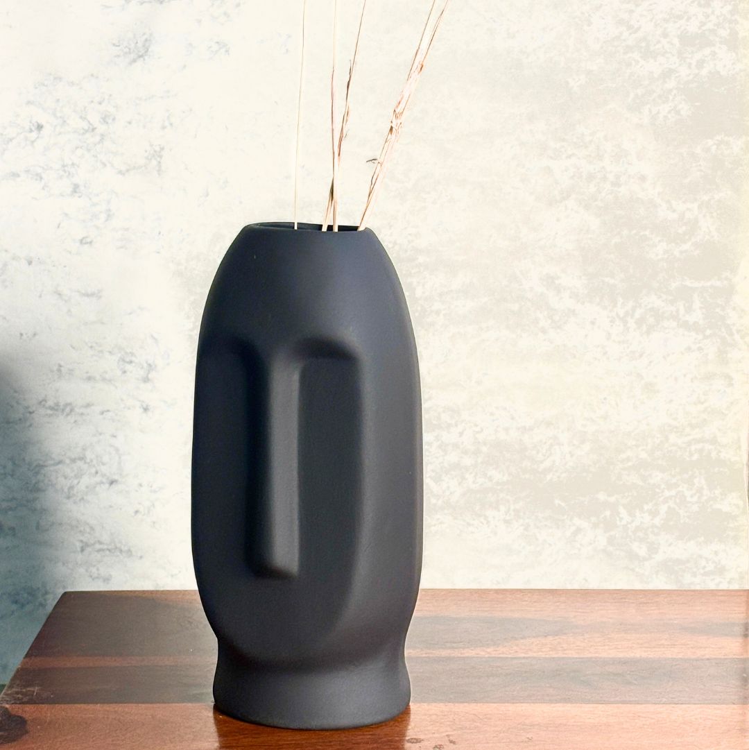 Starstruck Black Face Vase - Big Size