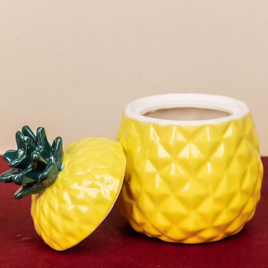 Pineapple cookie Jar