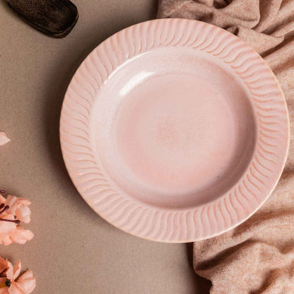 Bliss Pink Pasta Plate
