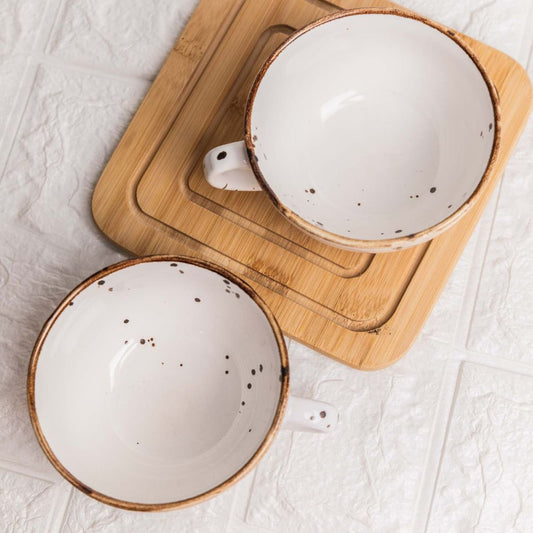 Caffeinated Cappuccino Mug - White Ceramic Mug
