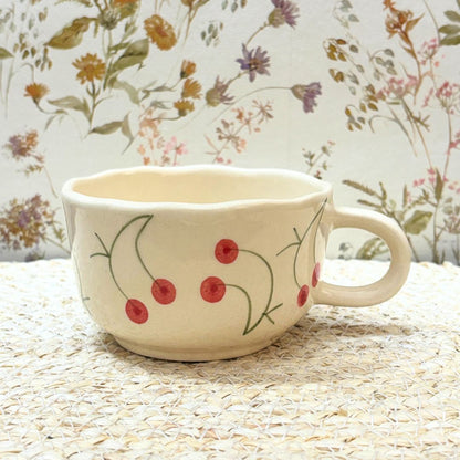 Red Berries Soup Bowl