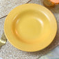 Yellow Pasta Plate –  Stylish Ceramic Plate Set of 2