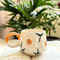 Blossom Sunflower Ceramic Mug - Hand-painted Tea & Coffee Mugs