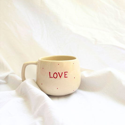 Love Cup  – Ceramic Coffee & Tea Mugs