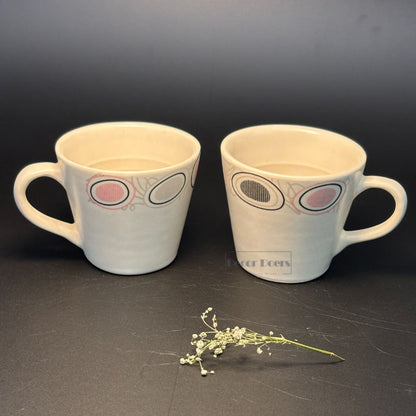Designer Ivory Sip Tea Cup Set of 2 – Classic & Modern Style