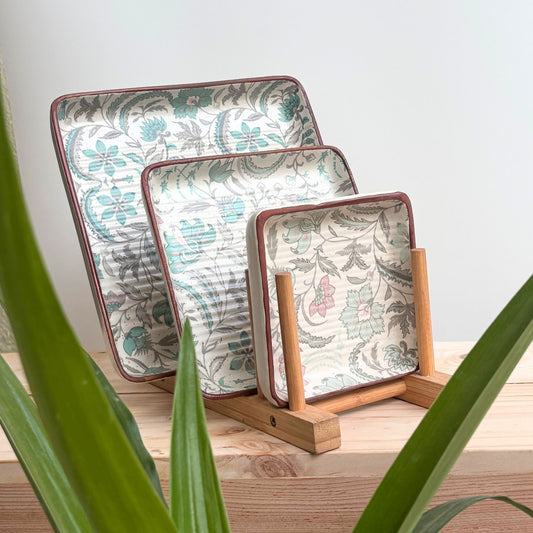 Birch Decal 3 Pc Platter Set - Highest selling