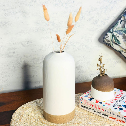 Earthy Elegance Ceramic Vase