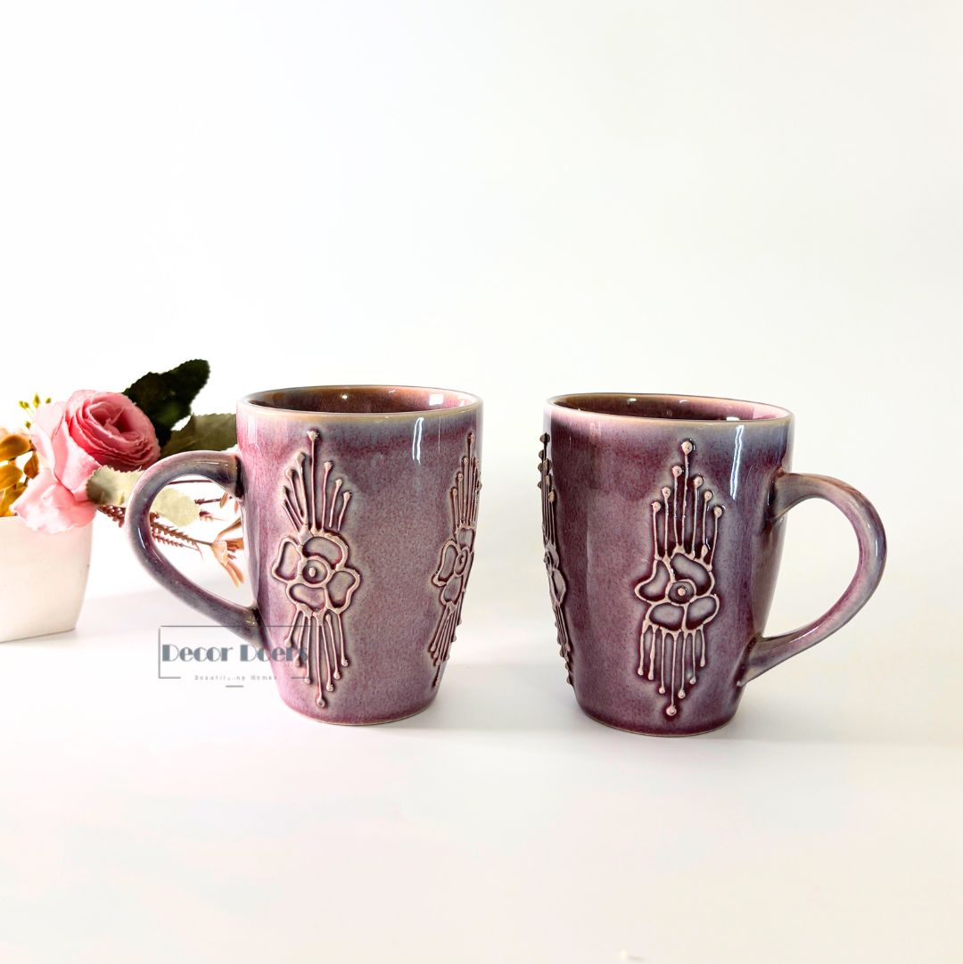 Earthy mist Mug Set of 2