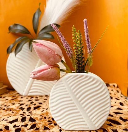 Serene Harmony Ceramic Vase