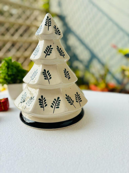 White layered Christmas Tree