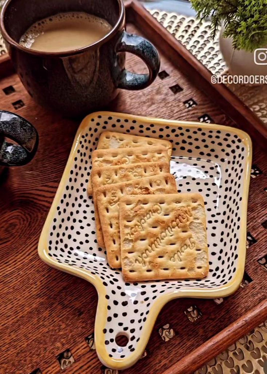 Polka Dots Platters – Stylish Ceramic Serving Platters