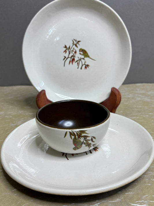 Parrot Decal Breakfast Set