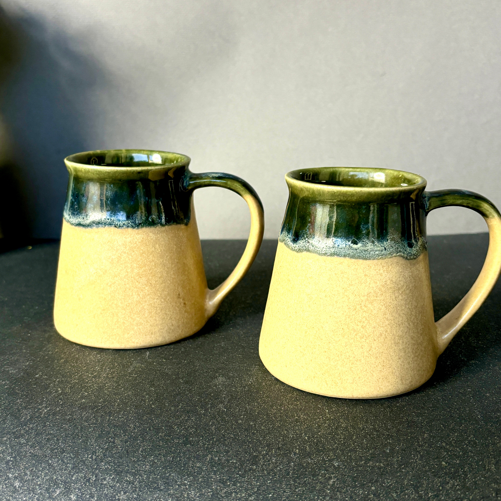 Beeker Coffee Mug Set of Two