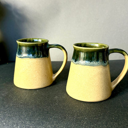 Beeker Coffee Mug Set of Two