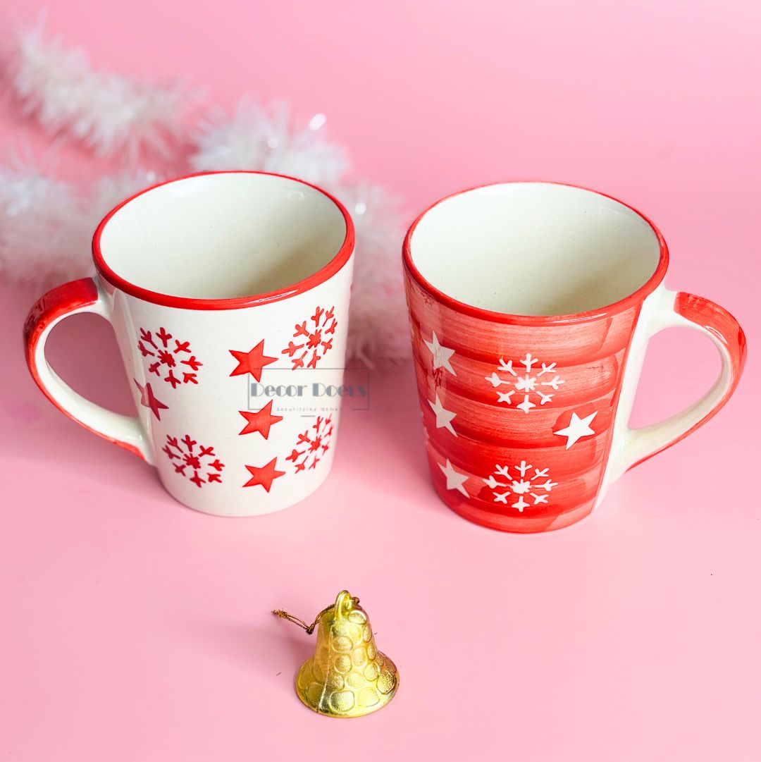 Santa Surprise Christmas Tree set of 3