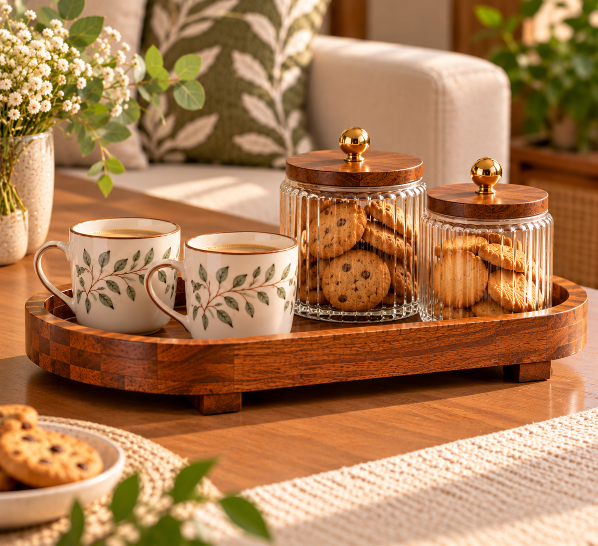Timber Luxe Large Serving Tray